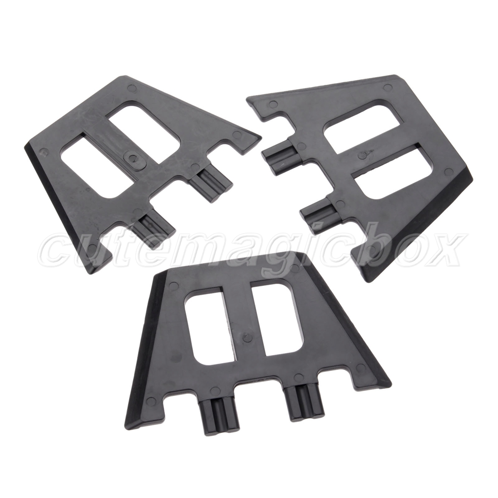 3pcs/set Black Localizer Plastic Installing Jig Surfboard Accessories To FCS Fix